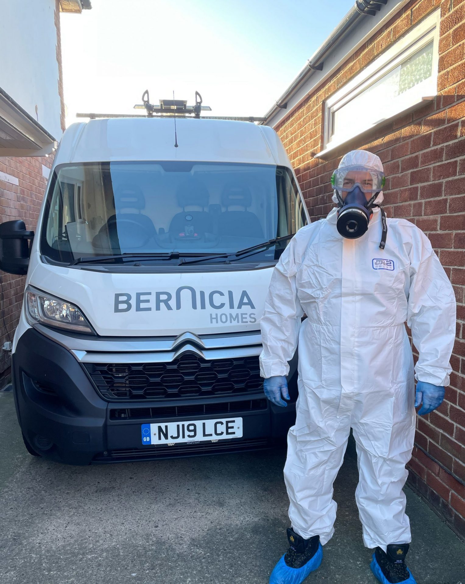 Plumber Richard on the frontline Bernicia Homes