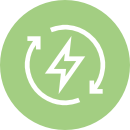Energy efficiency icon