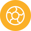 Corporate and operational activity icon